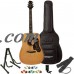Sawtooth Acoustic Dreadnought Guitar with ChromaCast Gig Bag & Accessories   556417516